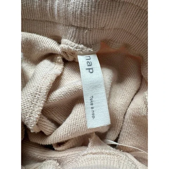 Nap Women's Balloon Cotton Sweatpants Jogger Drawstring Lounge Pants‎ size Small - Picture 3 of 4